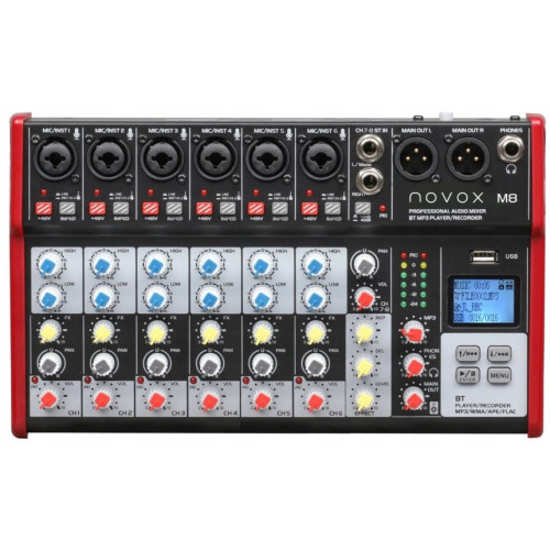 Аналоговий мікшер Novox M8 MKII