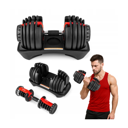 Регульована гантеля 2,5–24 кг Gymtek G-66688