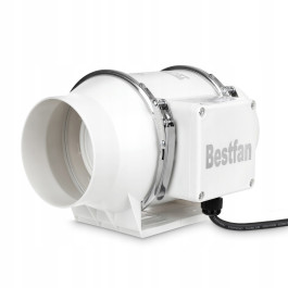 Безшумний канальний вентилятор BESTFAN BHF-100 Ø100 мм, 220 м3/год