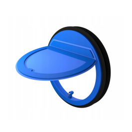 Магнітна заслінка 100мм 2MS Serwis BLU.100