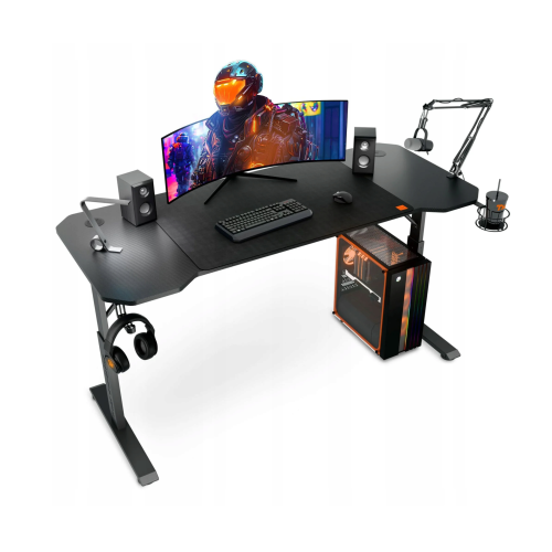 Ігровий комп'ютерний стіл 140×60 см, висота 56–79 см Trex Sport E-Sports STRATOS