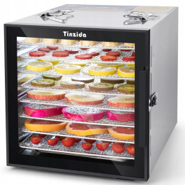 Дегідратор для продуктів Tinzida TZD08DGL, 8 лотків