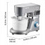 Морозивоварка 1,7 л 1400 Вт Vevor SM-1503HL домашня машина для морозива, сорбету та йогурту Морозивоварка 1,7 л 1400 Вт Vevor SM-1503HL домашня машина для морозива, сорбету та йогурту