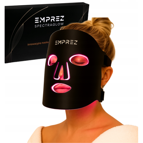 Світлодіодна маска для обличчя Emprez SpectraGlow POWERFULL Світлодіодна маска для обличчя Emprez SpectraGlow POWERFULL
