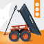 Садовий транспортний візок FUXTEC FX-KW2175 300 кг