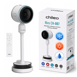 Кімнатний вентилятор CHILEO AIRO CH-007 4-в-1 з обігрівом, охолодженням, зволоженням та іонізацією