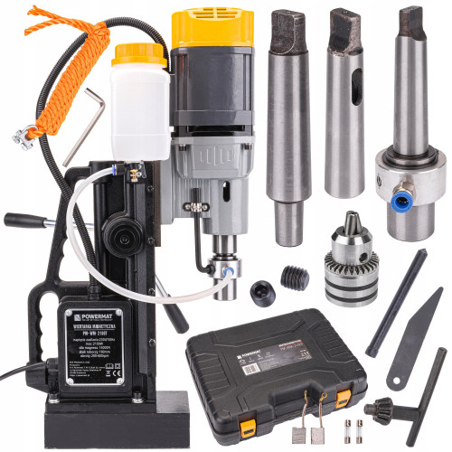 Магнітний дриль POWERMAT PM-WM-2100T / PM1203 2100 Вт Магнітний дриль POWERMAT PM-WM-2100T / PM1203 2100 Вт