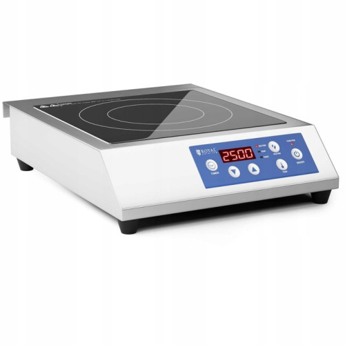 Індукційна плита - 3500 Вт - 28 см Royal Catering RCIK-3500CG Індукційна плита - 3500 Вт - 28 см Royal Catering RCIK-3500CG