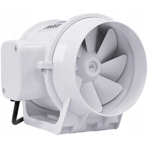 Канальний витяжний вентилятор EBERG EMAX 125 218 м3 год, тихий