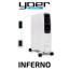 Обогреватели Yoer Inferno OFR1025W