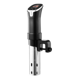 VEVOR Sous-Vide Stick, варочна панель sous-vide потужністю 1100 Вт, занурювальний циркулятор з Wi-Fi та 10 попередньо встановленими рецептами, сенсорний РК-екран, пристрій для точного приготування, точна температура та таймер, керування за допомогою засто