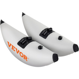 Стабілізатор поплавця VEVOR для каяка, регульована довжина 2,1-2,4 м, ширина 36 см, комплект стабілізаторів поплавця, 2 предмети, каяк для бурхливої води, аксесуар для плавучості з ПВХ для надувних човнів-каяків
